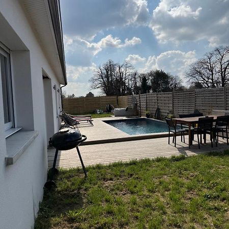 Aux Portes De Bordeaux Maison Cocooning Avec Piscine Ambares-et-Lagrave Exteriör bild